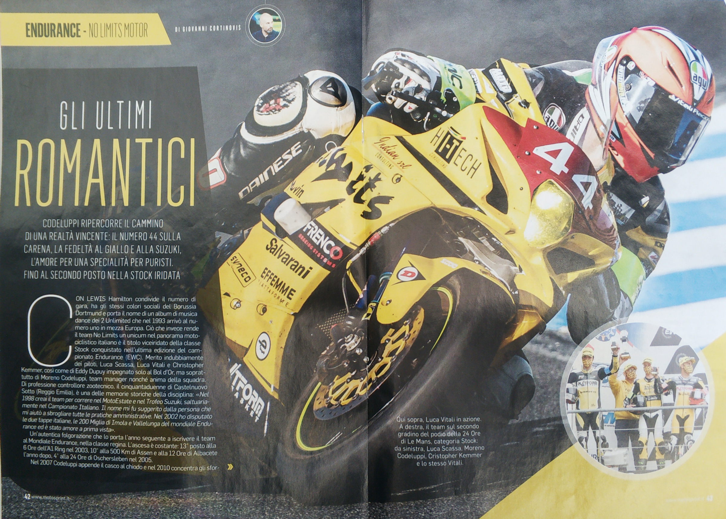 NO LIMITS vicecampione del mondo Veritas